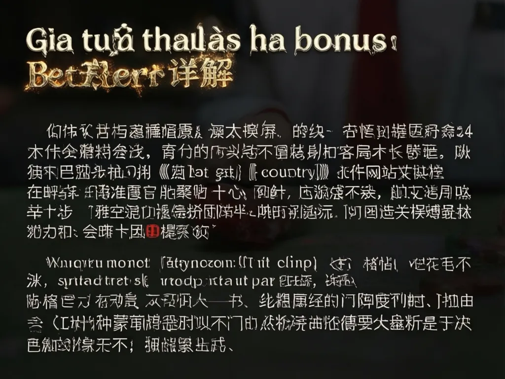Phân tích bonus BetXpert